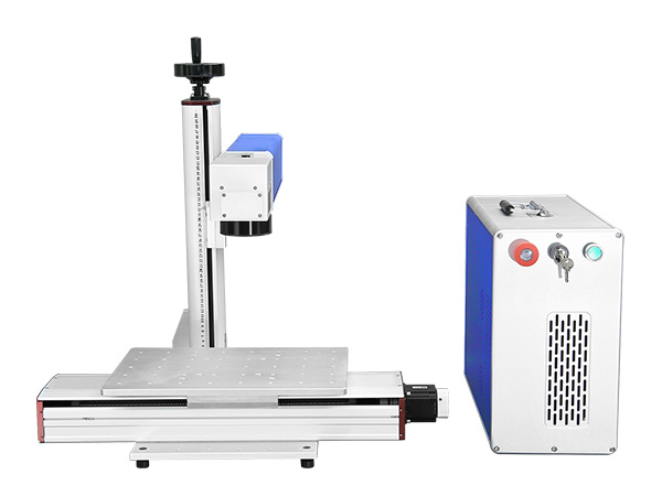 Fiber Laser Marking Systems With Motorized X Axis for Keyboard Marking-PEDB-470